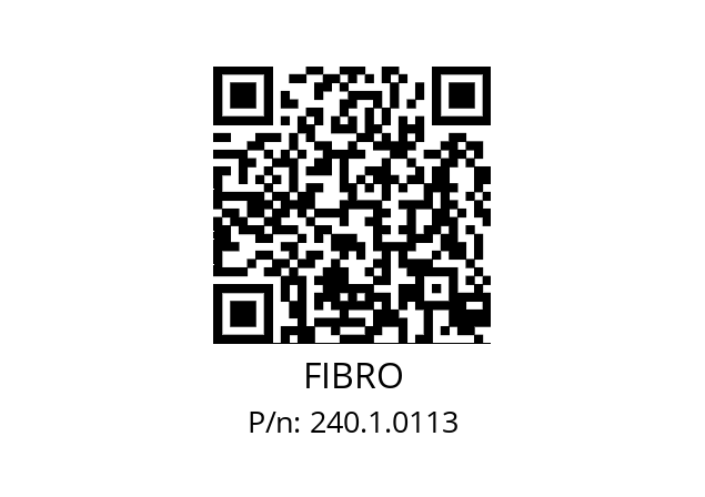   FIBRO 240.1.0113