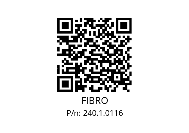   FIBRO 240.1.0116