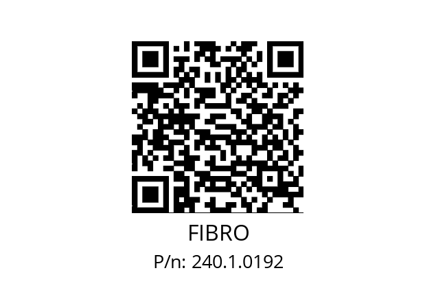   FIBRO 240.1.0192