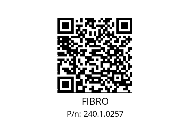   FIBRO 240.1.0257