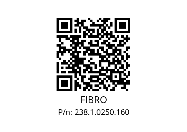   FIBRO 238.1.0250.160