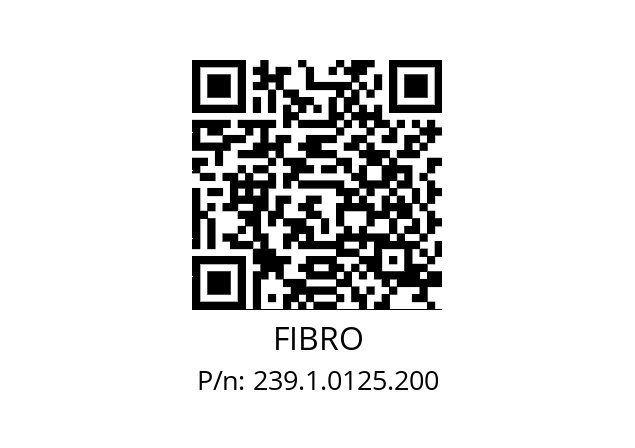   FIBRO 239.1.0125.200