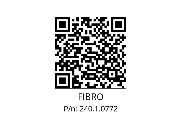   FIBRO 240.1.0772