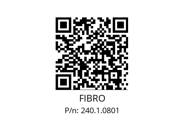   FIBRO 240.1.0801