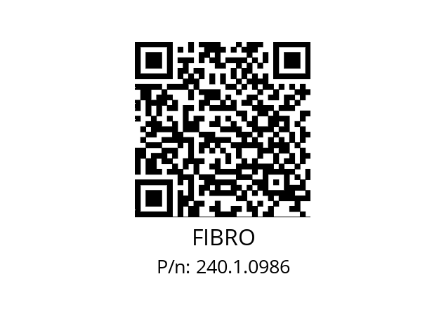   FIBRO 240.1.0986