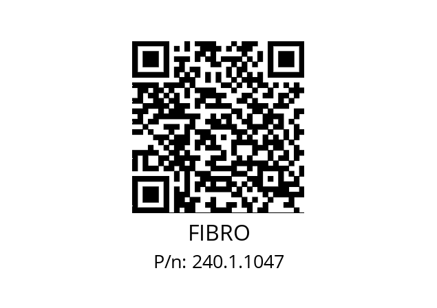   FIBRO 240.1.1047