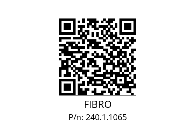   FIBRO 240.1.1065