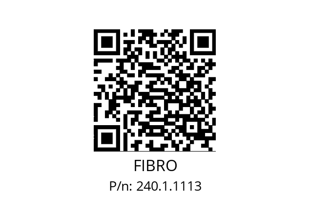   FIBRO 240.1.1113