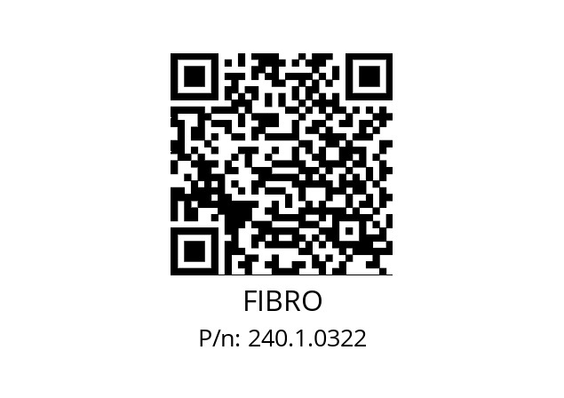   FIBRO 240.1.0322