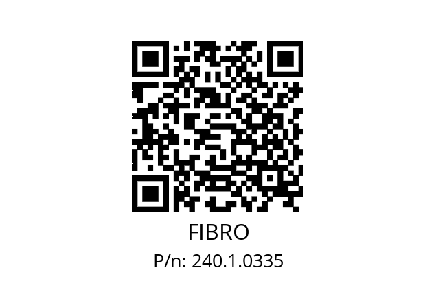   FIBRO 240.1.0335