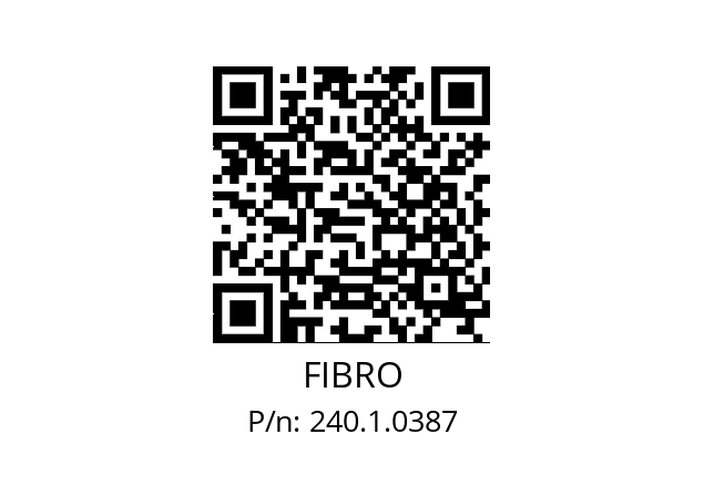   FIBRO 240.1.0387