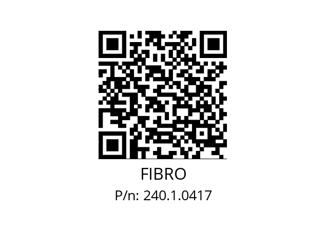   FIBRO 240.1.0417