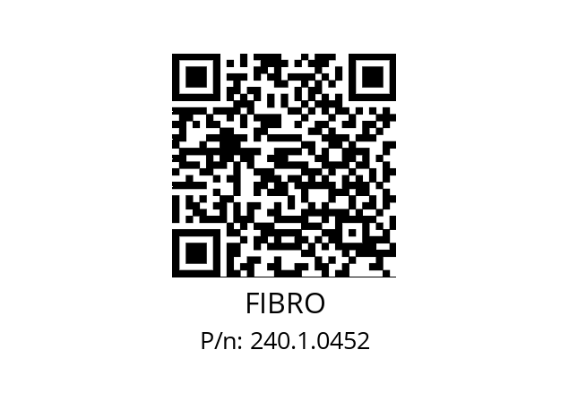   FIBRO 240.1.0452