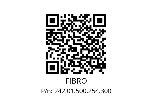   FIBRO 242.01.500.254.300