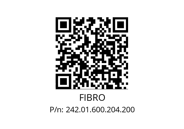   FIBRO 242.01.600.204.200