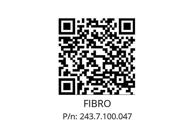   FIBRO 243.7.100.047