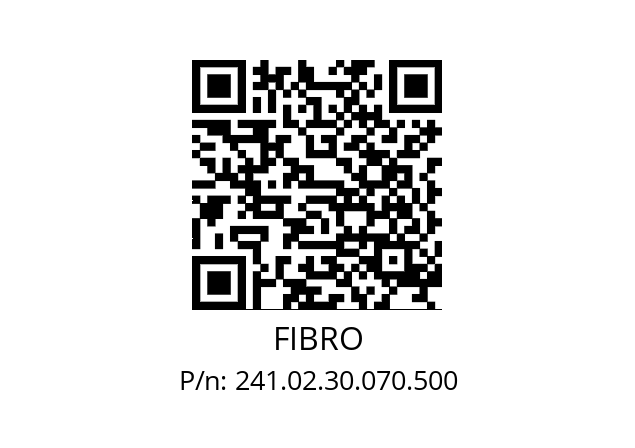   FIBRO 241.02.30.070.500