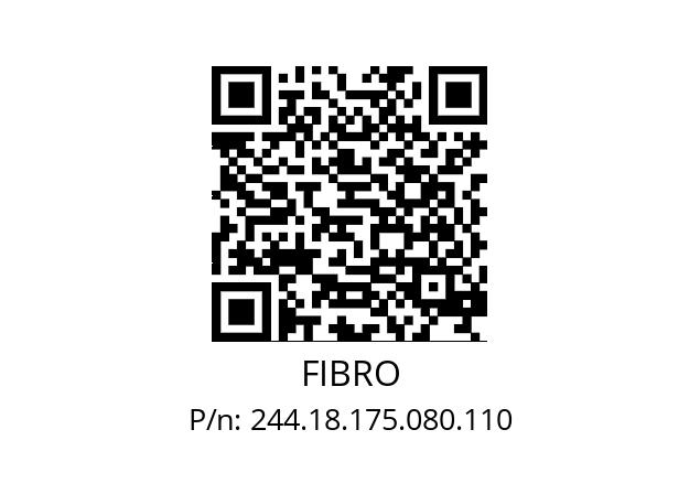   FIBRO 244.18.175.080.110