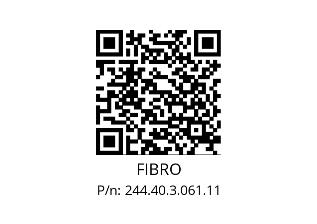   FIBRO 244.40.3.061.11