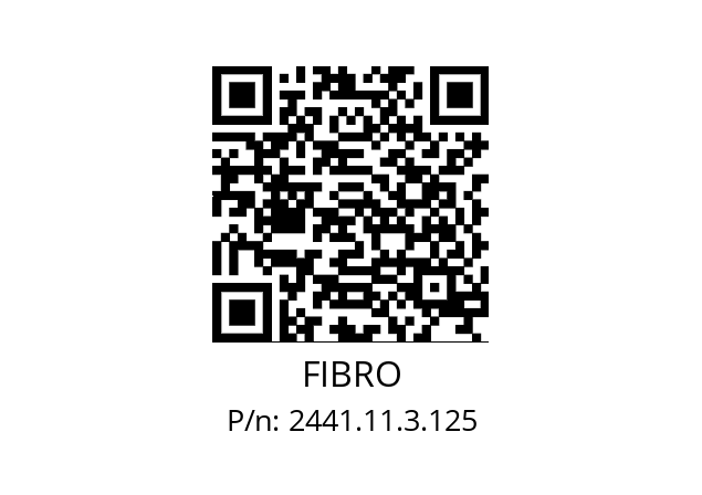   FIBRO 2441.11.3.125