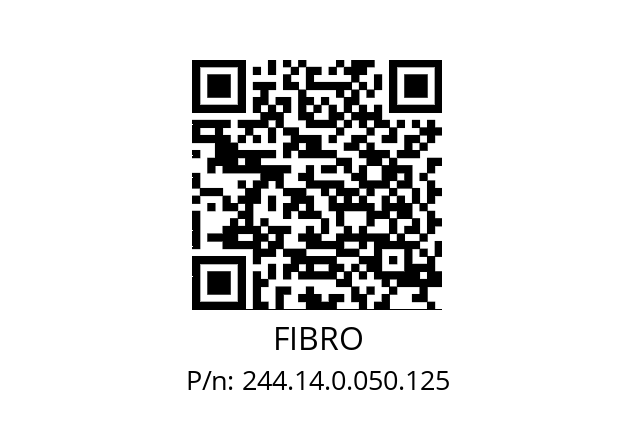   FIBRO 244.14.0.050.125