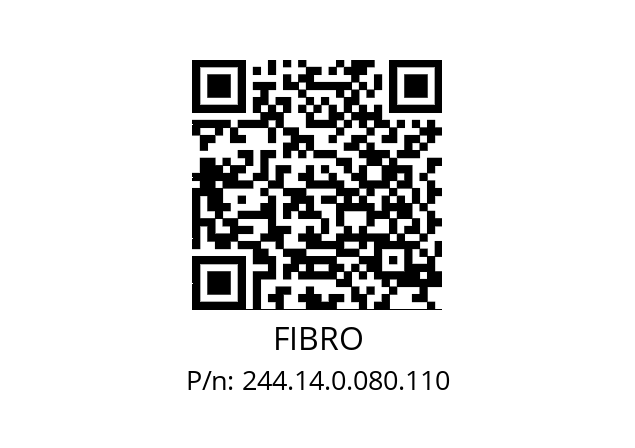   FIBRO 244.14.0.080.110