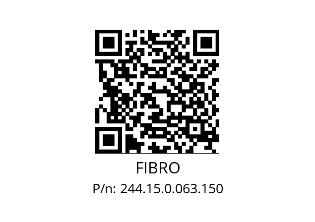   FIBRO 244.15.0.063.150