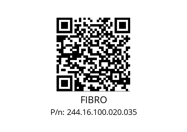   FIBRO 244.16.100.020.035