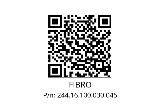   FIBRO 244.16.100.030.045