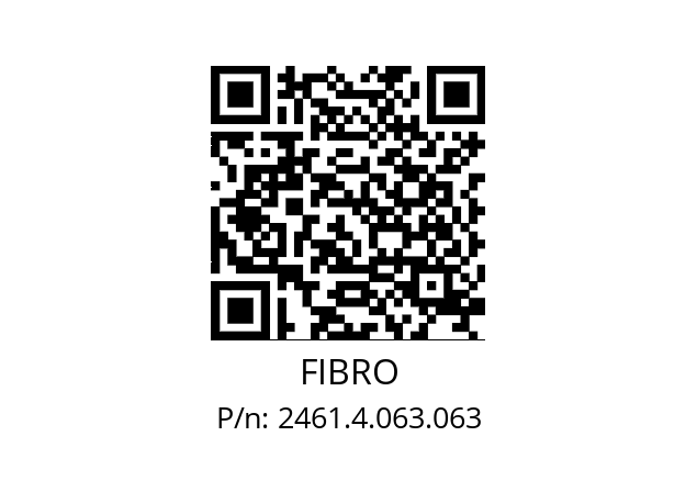   FIBRO 2461.4.063.063