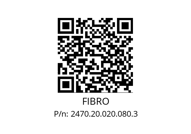   FIBRO 2470.20.020.080.3