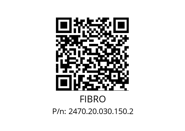   FIBRO 2470.20.030.150.2