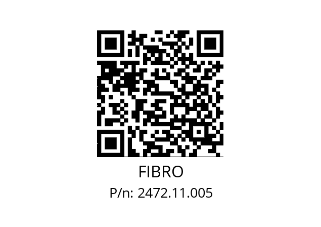   FIBRO 2472.11.005