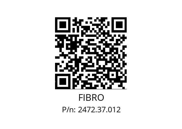   FIBRO 2472.37.012