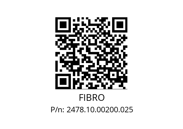   FIBRO 2478.10.00200.025