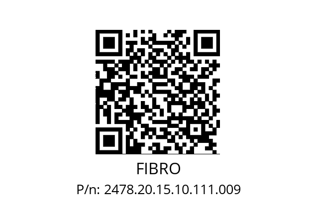   FIBRO 2478.20.15.10.111.009