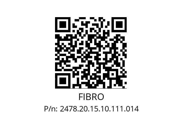   FIBRO 2478.20.15.10.111.014