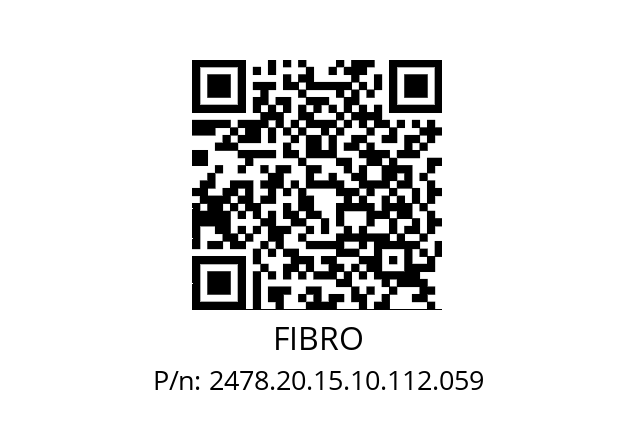   FIBRO 2478.20.15.10.112.059