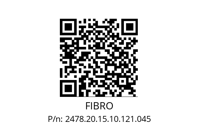   FIBRO 2478.20.15.10.121.045