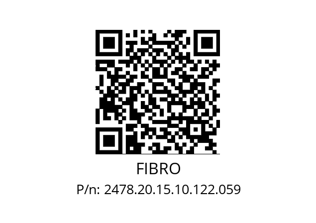   FIBRO 2478.20.15.10.122.059