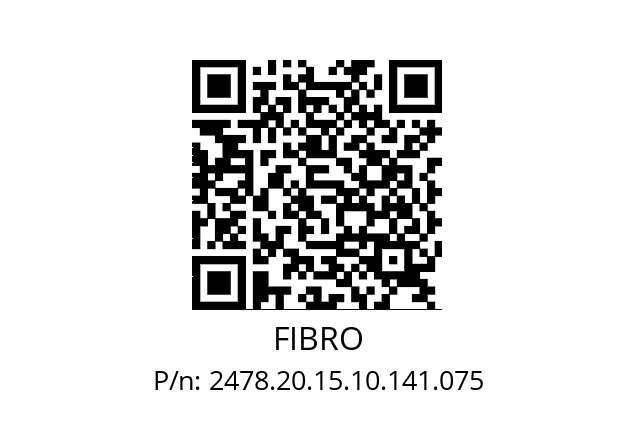   FIBRO 2478.20.15.10.141.075