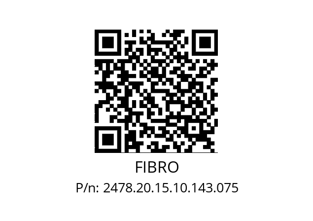   FIBRO 2478.20.15.10.143.075