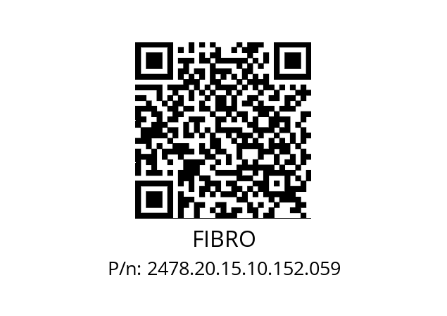   FIBRO 2478.20.15.10.152.059