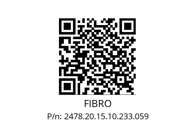   FIBRO 2478.20.15.10.233.059