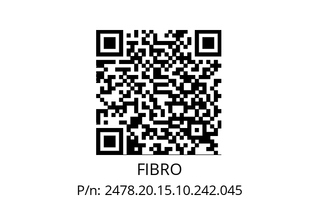   FIBRO 2478.20.15.10.242.045