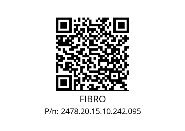   FIBRO 2478.20.15.10.242.095