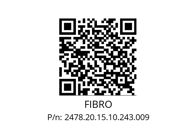   FIBRO 2478.20.15.10.243.009