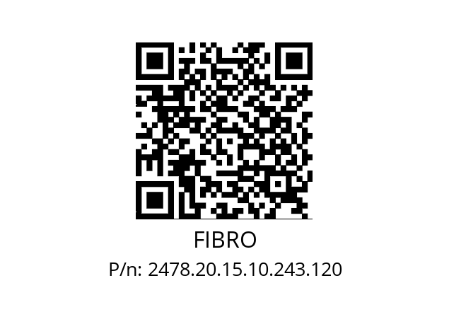   FIBRO 2478.20.15.10.243.120