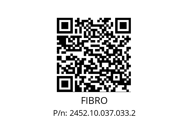   FIBRO 2452.10.037.033.2