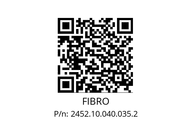   FIBRO 2452.10.040.035.2